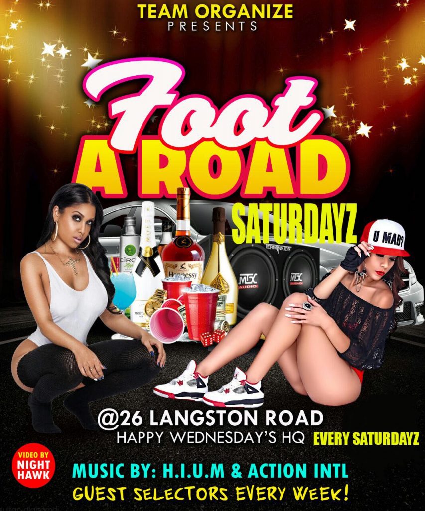 Foot A Road Saturdayz This & Every Saturdayz