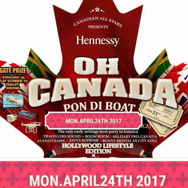 Oh Canada Pon The Boat April 24, 2017