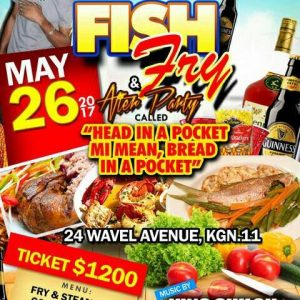 Fish Fry Head in A Mi Mean Bread In A Pocket May 26, 2017