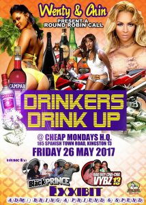 Wenty & Chin Drinkers Drink up May 26, 2017