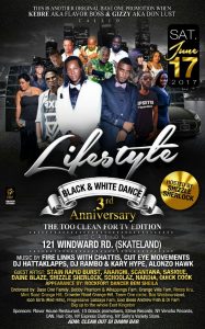 Lifestyle Black & White Dance 3rd Anniversary June 17, 2017