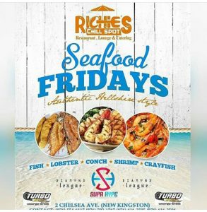 Seafood Fridays Each & Every Friday