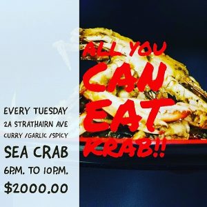 All You Can Eat Crab This & Every Tuesday