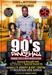 Sunday Bess 90s Dancehall November 26, 2017