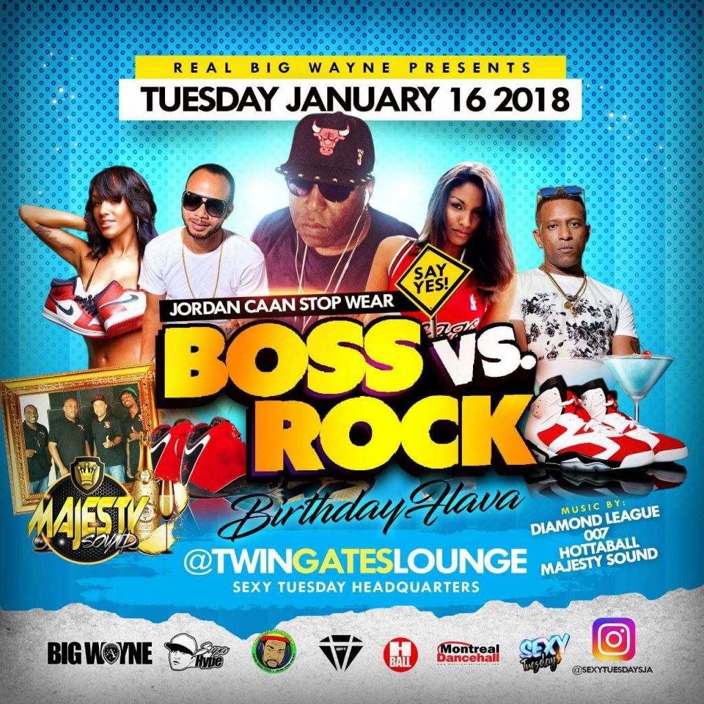 Boss vs. Rock January 16, 2018