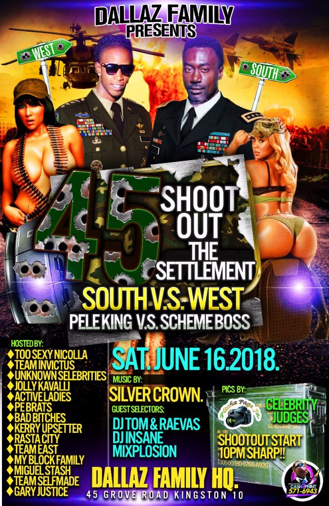 Shoot Out The Settlement South VS West