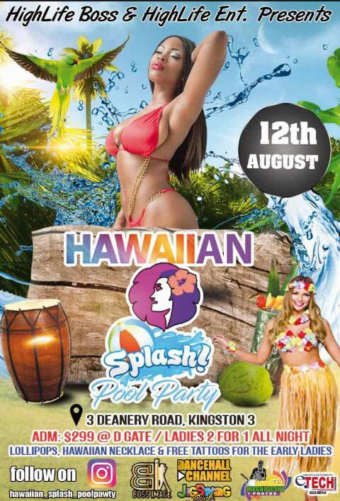 Hawaiian Splash! Pool Party