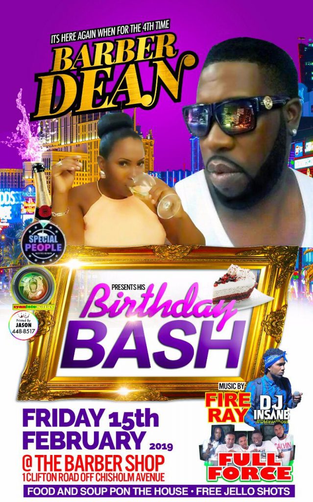 Barber Dean Birthday Bash